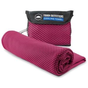 🆕 WorkOut Cooling Towel by Tough Outdoors Pink